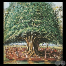 EL ÁRBOL DEL JARDÍN BOTÁNICO, 1971 - Obra de IGNACIO NÚÑEZ SOLER