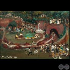 PAISAJE, 1980 - Obra de IGNACIO NÚÑEZ SOLER