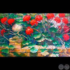 ÓLEO DE ISABEL DE ANDA, 2009