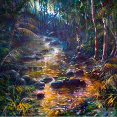 PAISAJE - Óleo de ISABEL DE ANDA