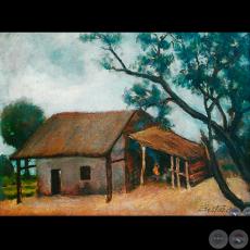 RANCHO - Óleo de JAIME BESTARD