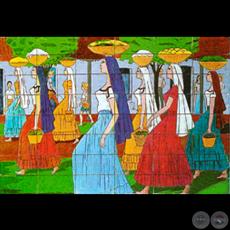 VENDEDORAS, 1971 - Obra de JOSÉ LATERZA PARODI