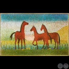 CABALLOS - Obra de JOSÉ LATERZA PARODI