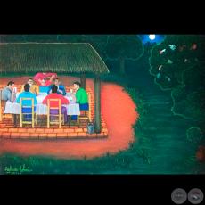 JUGADORES DE TRUCO, 2009 - Obra de ADELAIDA COLMÁN