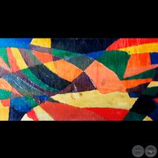 CUBISMO, 1995 - Acrílico de JULIO DARÍO INSFRÁN