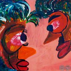 MIRADAS, 1995 - Acrílico de JULIO DARÍO INSFRÁN