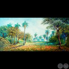 PAISAJE, Óleo de KALELA ZALDÍVAR (DEL REY GALERÍA DE ARTE) 