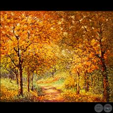 BOSQUES DE MI TIERRA, 2011 - Pinturas de KALELA ZALDÍVAR