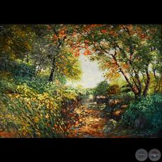 BOSQUES DE MI TIERRA, 2011 - Pinturas de KALELA ZALDÍVAR