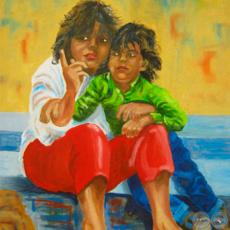 HOMENAJE A LA MUJER PARAGUAYA, 2012 - Obra de LIDIA WAGENER