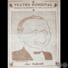 LUIS RUFFINELLI, 1941 - Caricatura de SORAZABAL
