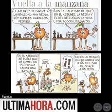VUELTA A LA MANZANA, 2009 - Humor gráfico de MARIO CASARTELLI