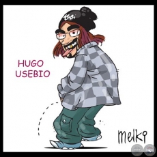 HUGO USEBIO - Caricatura de MELKI