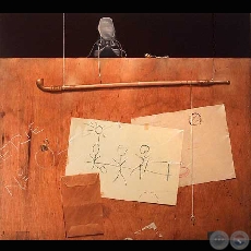 JUEGOS DE NIÑOS - Óleo de HERNÁN MIRANDA