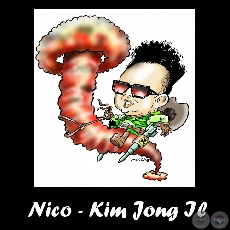 KIM JONG IL - LÍDERES DEL MUNDO - Caricatura de NICO