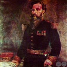 GENERAL BERNARDINO CABALLERO, 1913 - Óleo de PABLO ALBORNO