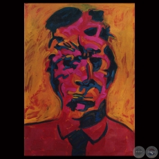 ROSTRO, 1991 - Técnica Mixta de VICENTE DURÉ