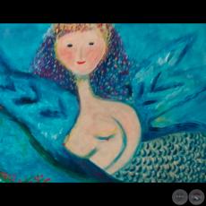 SIRENA - Técnica mixta de LUCY YEGROS