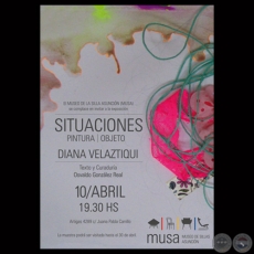 SITUACIONES PINTURA / OBJETOS, 2015 - Obras de DIANA VELAZTIQUI