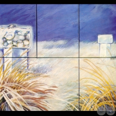 CAMPO DOS, 1985 - Óleo de SUSANA ROMERO