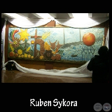 MURAL  ITAPÚA - Obra de Rubén Sykora - Octubre 2008