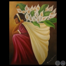 HOMENAJE A LA MUJER PARAGUAYA, 2012 - Obra de TERESA ALBORNO