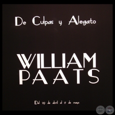 DE CULPAS Y ALEGATO, 2009 - Instalación y Video de WILLIAM PAATS