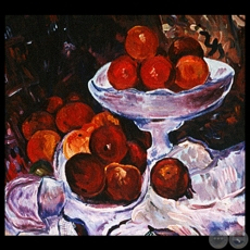 STILL LIFE, 1987 - Acrílico de YSANNE GAYET