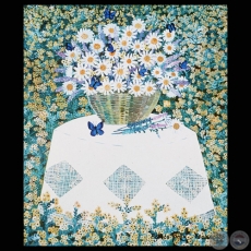 FLORES, 1985 - Acrílicos de YSANNE GAYET