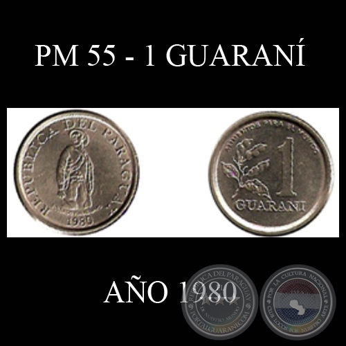 PM 55 - 1 GUARANÍ – AÑO 1980