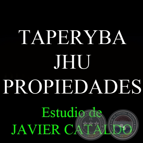 TAPERYBA - JHU - PROPIEDADES - Estudio de JAVIER CATALDO