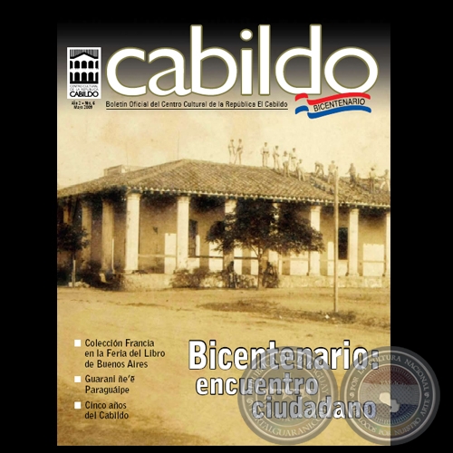 REVISTA CABILDO - Ao 2 - N 6 - MAYO 2009 - CENTRO CULTURAL DE LA REPBLICA EL CABILDO