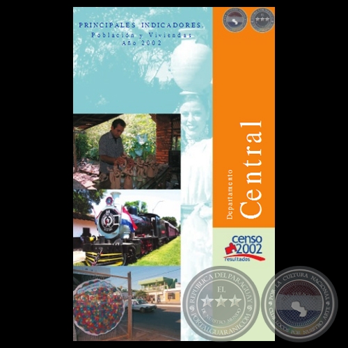 PRINCIPALES INDICADORES: CENTRAL, POBLACIÓN Y VIVIENDA AÑO 2002 