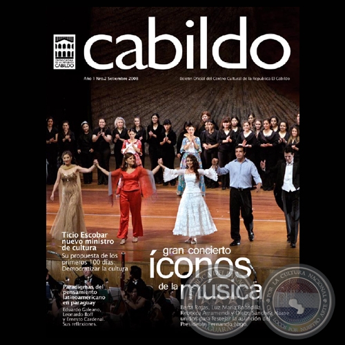 REVISTA CABILDO - AO 1 - N 2 - SETIEMBRE 2008 - CENTRO CULTURAL DE LA REPBLICA EL CABILDO