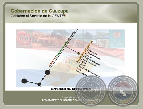 GOBERNACIÓN DEL DEPARTAMENTO DE CAAZAPÁ