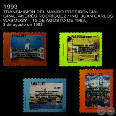 TRANSMISN DEL MANDO PRESIDENCIAL 1993