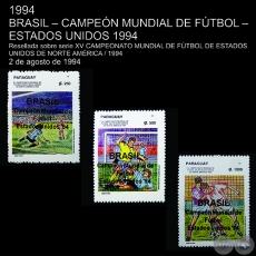 BRASIL - CAMPEÓN MUNDIAL 1994