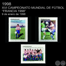 XVI CAMPEONATO MUNDIAL DE FTBOL FRANCIA 1998 