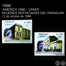 AMRICA 1998 - UPAEP / MUJERES DESTACADAS