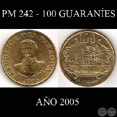 PM 242 - 100 GUARANÍES – AÑO 2005