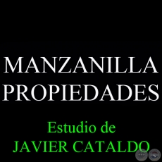 MANZANILLA - PROPIEDADES - Estudio de JAVIER CATALDO