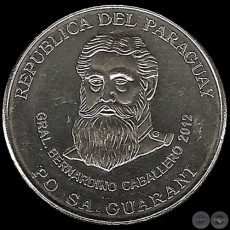 500 GUARANES - AO 2012 - PM 267 - MONEDA DEL PARAGUAY