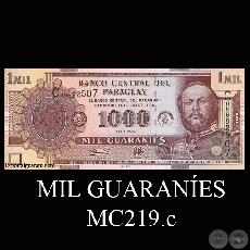 MIL GUARANÍES - MC219.m - FIRMA: GILBERTO RODRÍGUEZ GARCETE – ÁNGEL GABRIEL GONZÁLEZ CÁCERES