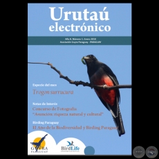 EL URUTAU ELECTRNICO - ENERO 2010 - AO 8, NMERO 01 - ASOCIACIN GUYRA PARAGUAY