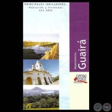 PRINCIPALES INDICADORES: GUAIRÁ, POBLACIÓN Y VIVIENDA AÑO 2002 