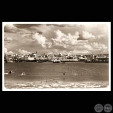 VISTA GENERAL DE ASUNCIÓN, FRENTE AL PUERTO DE ASUNCIÓN