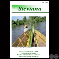 REVISTA STEVIANA - VOLUMEN 1  AO 2009 - FACULTAD DE CIENCIAS EXACTAS Y NATURALES 