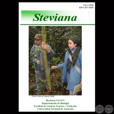 REVISTA STEVIANA - VOLUMEN 2  AO 2010 - FACULTAD DE CIENCIAS EXACTAS Y NATURALES