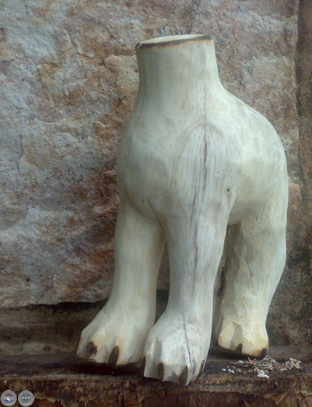 PLATA YVYGUY - ESCULTURA POPULAR PARAGUAYA - OBRA DE JOSÉ ESCOBAR
