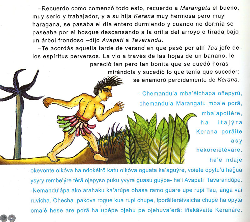 Historias de Mitos y Leyendas del Paraguay - MOÑÁI es el tercer hijo de TAU  y KERANA, los nativos guaraníes le consideraban señor de los campos, de la  tierra y de los